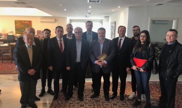 Συνάντηση της Επιτροπής Δήμου Μεσολογγίου και Φορέων με τον Υπουργό Παιδείας Κ. Γαβρόγλου