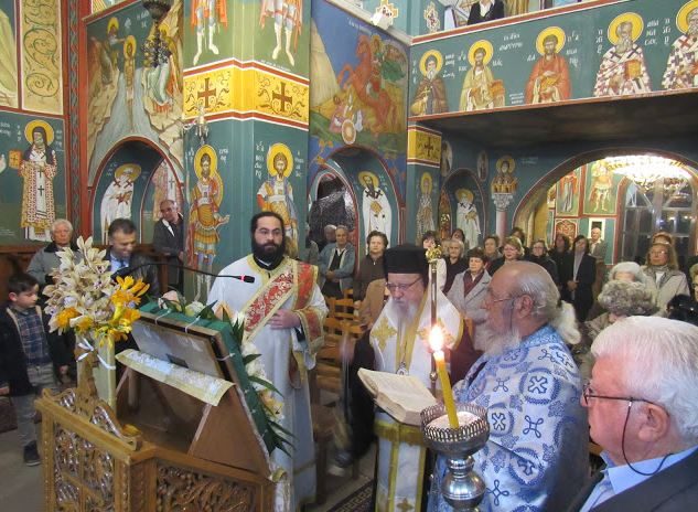 Ακολουθία των Χαιρετισμών στο Μενίδι Αιτωλ/νίας