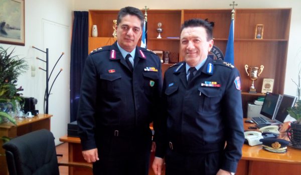 Επίσκεψη Γεωργακόπουλου στη Γενική Περιφερειακή Αστυνομική Δ.Ε