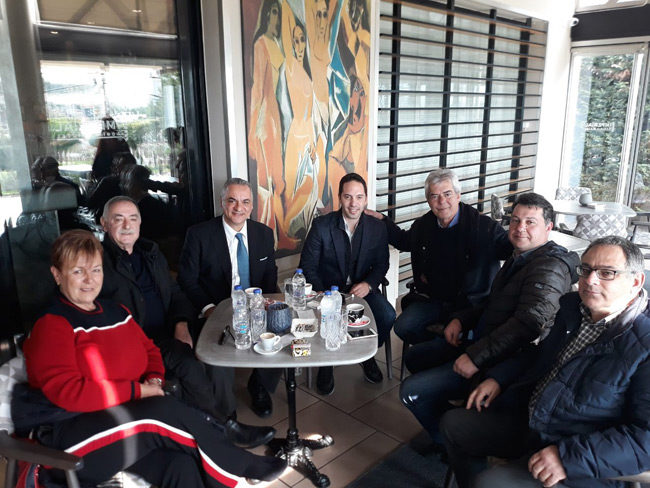 Περιοδεία στην Αιτωλ/νία του υποψήφιου ευρωβουλευτή Λευτέρη Βαρουξή