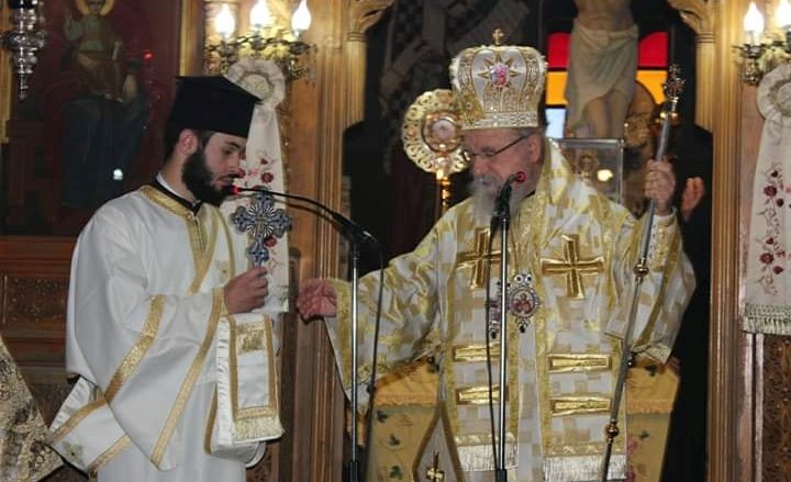 Αμφιλοχία-Χειροτονία του Διακόνου π. Βασιλείου Χέλμη
