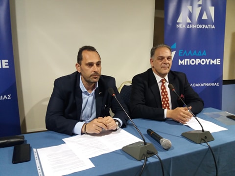 Στο Αγρίνιο ο υποψήφιος ευρωβουλευτής της ΝΔ, Δημήτρης Μελάς(φωτο-βιντεο)