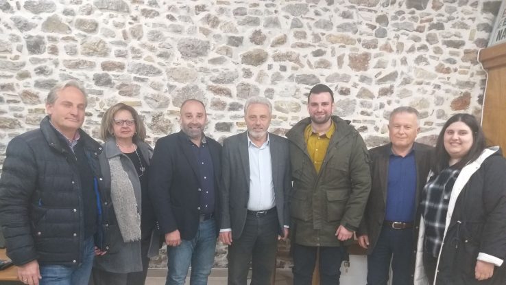 Συνάντηση της ΟΕΒΕΣΝΔ και της Α.Δ.Κ.Ν με τον υποψήφιο Δήμαρχο Ναυπακτίας Μπουλέ Ιωάννη