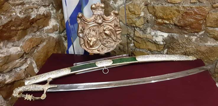 Η Σπάθη του Αλεξάνδρου Υψηλάντη στο Μεσολόγγι