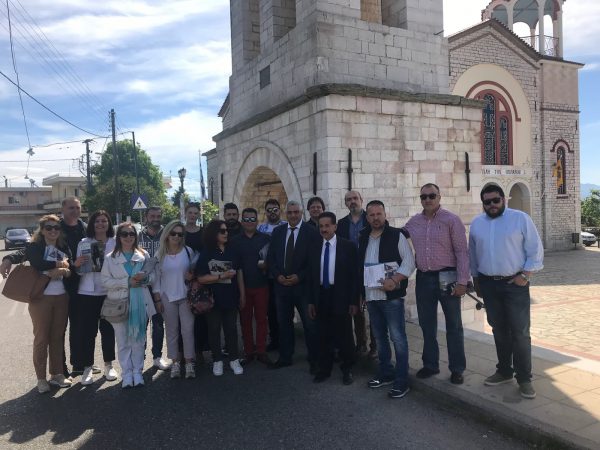 Θερμή υποδοχή στο Νίκο Καζαντζή στο Παναιτώλιο