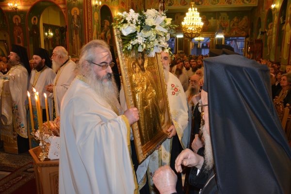 Ο Εσπερινός του Αγίου Χριστοφόρου Πολιούχου του Αγρινίου