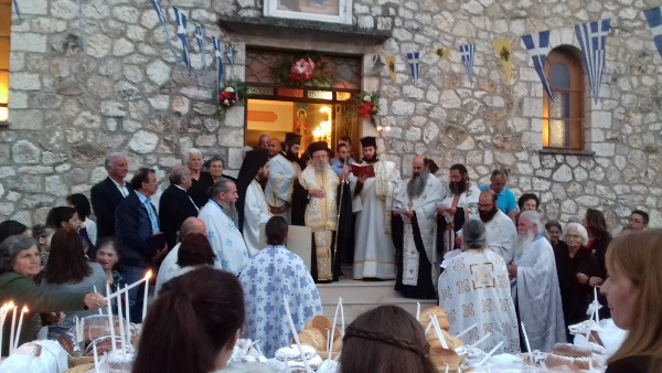 Θρησκευτικές εκδηλώσεις για την εορτή του Αγίου Ιωάννη Θεολόγου στο Μοναστηράκι Βόνιτσας