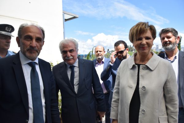 Η Περιφέρεια ενισχύει με εξοπλισμό την Ελληνική Αστυνομία-Συνάντηση Κατσιφάρα με Γεροβασίλη