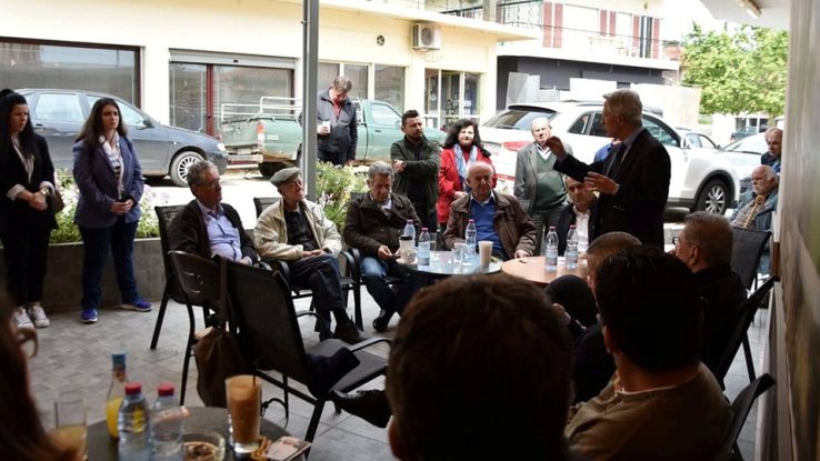 Περιοδεία του Κώστα Σπηλιόπουλου στην Αιτωλοακαρνανία