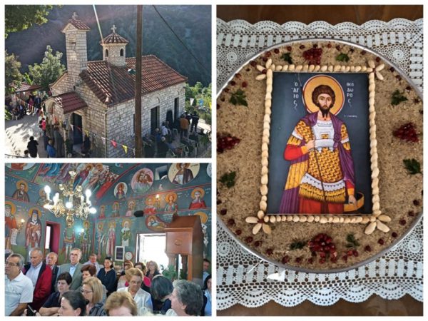 Τιμώντας τον Άγιο Θεόδωρο τον Στρατηλάτη στην Κοινότητα Κοκκινόβρυσης Θέρμου