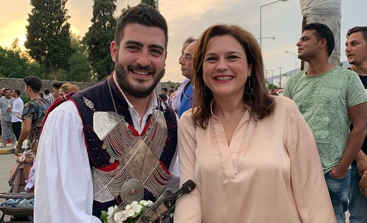Η Κατερίνα Αθαν. Κιτσάκη στις εκδηλώσεις του Άη Συμιού στο Μεσολόγγι – Η δήλωσή της