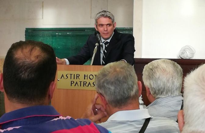 Ομιλία Κώστα Καραγκούνη στην Πάτρα