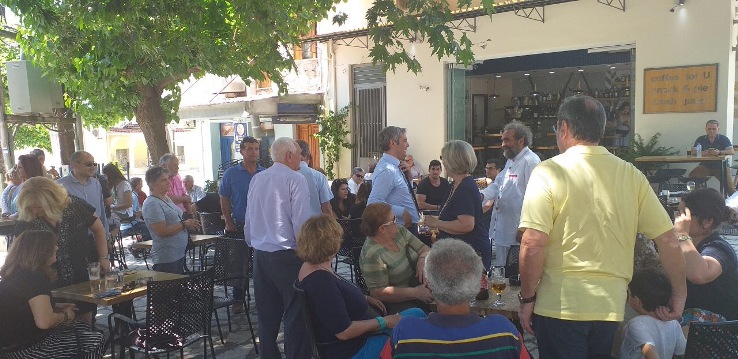 Σε κλίμα θετικό και με αμείωτη ένταση συνεχίστηκε η περιοδεία του Κώστα Καραγκούνη στην Αιτωλοακαρνανία
