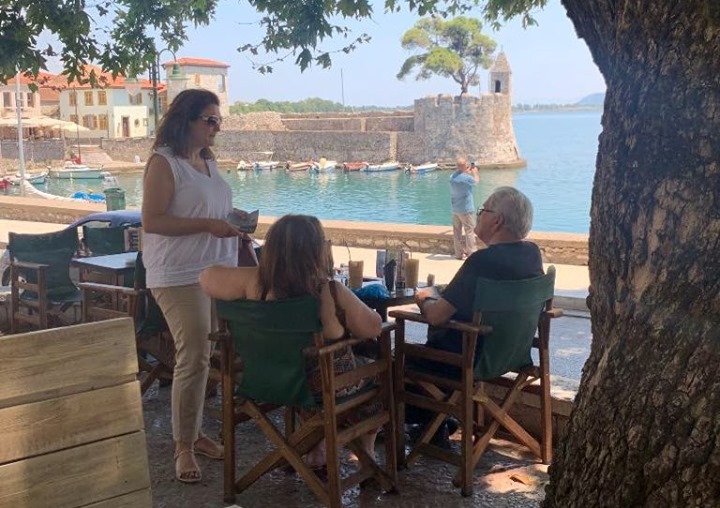 Σε Ναυπακτία, Παρακαμπύλια και Νεάπολη η Κατερίνα Κιτσάκη