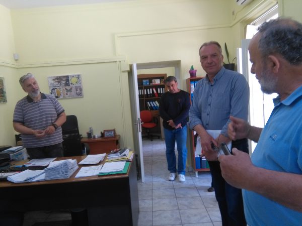Περιοδεία στη Ναύπακτο πραγματοποίησε κλιμάκιο της ΤΕ Αιτωλ/νίας του ΚΚΕ