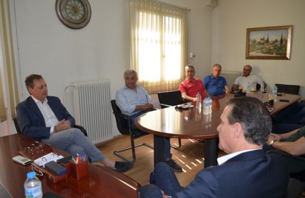 Επίσκεψη Σπήλιου Λιβανού στην Ένωση Αγρινίου