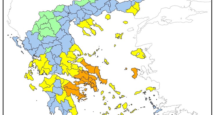 Yψηλός κίνδυνος πυρκαγιάς και την Πέμπτη στη Δυτική Ελλάδα