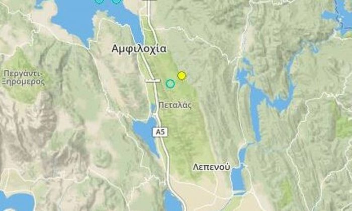 Σεισμός Αμφιλοχία: Μετά τα 4,7 ρίχτερ νέος σεισμός στις 18:45-το τηλεφωνικό κέντρο του Γεωδυναμικού Ινστιτούτου πήρε φωτιά