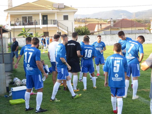 0-0 ο Νέος Αμφίλοχος στο πρώτο του φιλικό με τον τοπικό Αμβρακικό