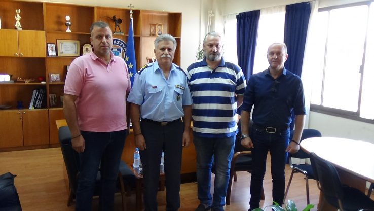 Επίσκεψη της Ένωσης Αστυνομικών Υπαλλήλων Αιτωλίας στη Γενική Αστυνομική Διεύθυνση Δυτικής Ελλάδας