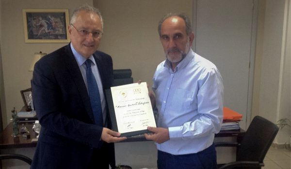 Στον Περιφερειάρχη  ο Γενικός Γραμματέας της ΔΕΜΑ Ιάκωβος Φιλιππούσης