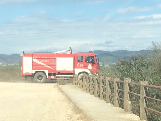 Αγρίνιο-Φωτιά κοντά στο αεροδρόμιο-Σε συναγερμό και αύριο Δευτέρα στην Αιτωλ/νία