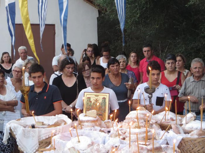 Εορτασμός της Παναγίας στη Μπούκα