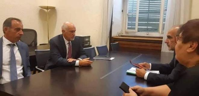 Συνάντηση Κατσιφάρα, Κυριαζοπούλου & Ζούπα με  Γ. Παπανδρέου για την Νομική Σχολή