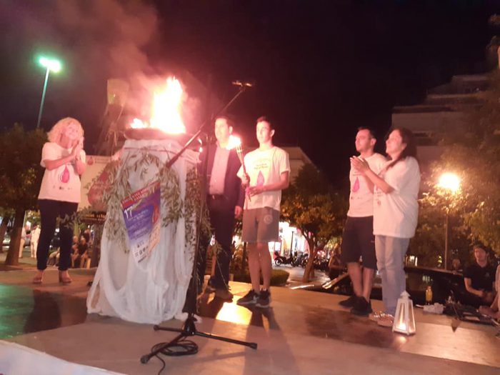 Η Φλόγα της Αγάπης “φώτισε” το Αγρίνιο (δείτε φωτο-βιντεο)