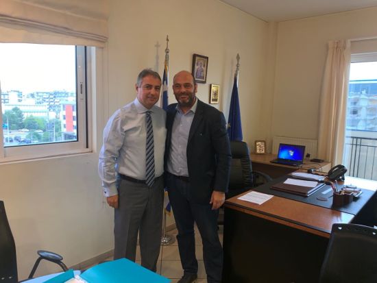 Επίσκεψη του Ιάσονα Φωτήλα στην 6 η Υγειονομική Περιφέρεια