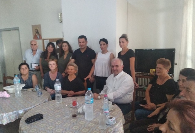 Μεσολόγγι: Επίσκεψη του Δημάρχου Κώστα Λύρου στο ΚΑΠΗ