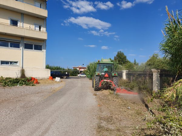 Eργασίες καθαρισμού – ευπρεπισμού και βελτίωσης ηλεκτροδότησης στο Νοσοκομείο Μεσολογγίου