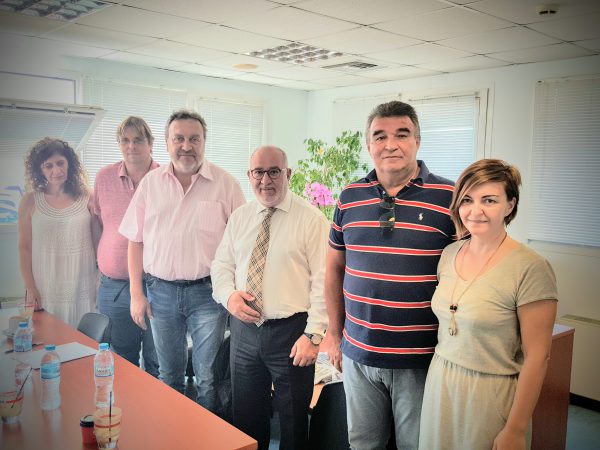 Συνάντηση του Αντιπεριφερειάρχη Π. Σακελλαρόπουλου με το ΔΣ του Συλλόγου Υπαλλήλων ΠΕ Αχαΐας