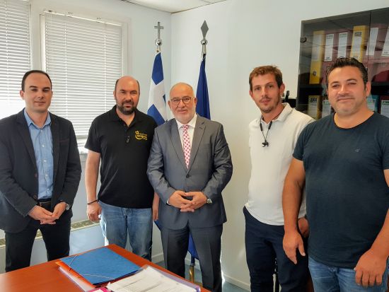 Επαφές του Π. Σακελλαρόπουλου ενόψει του 3 ου Πανελλήνιου Συνεδρίου Επαγγελματικής Μελισσοκομίας