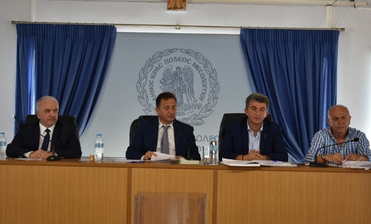 Εκλογή Προεδρείου Δημοτικού Συμβουλίου Ιερής Πόλης Μεσολογγίου και μελών Επιτροπών