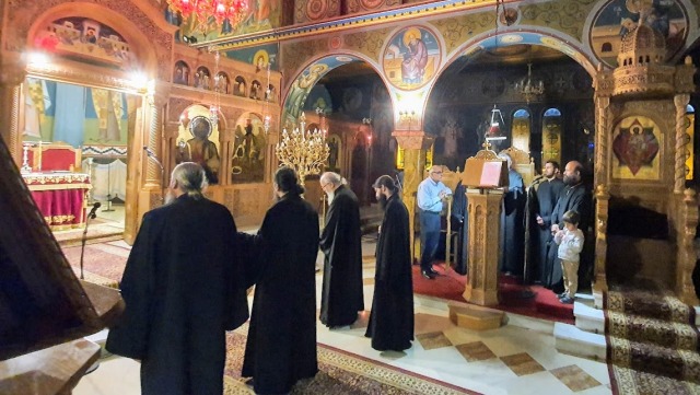 Προεόρτια Αγρυπνία στον Ιερό Ναό Αγίου Δημητρίου Ναυπάκτου