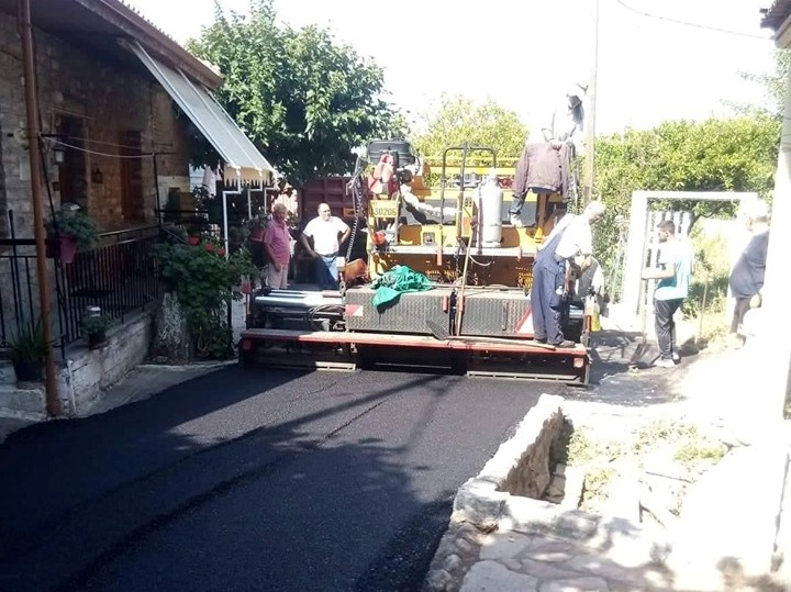 Σημαντική παρέμβαση στο οδικό δίκτυο στην Κάτω Μυρτιά Θέρμου