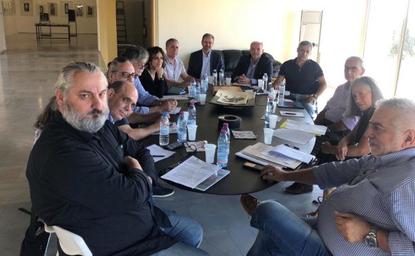 Συνεδρίαση του Δ.Σ στο Κέντρο Χαρακτικών Τεχνών Μουσείο «Βάσως Κατράκη»