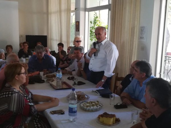 Παρουσία του Δημάρχου Κ.Λύρου η Γιορτή στο ΚΑΠΗ Μεσολογγίου για την Παγκόσμια Ημέρα Τρίτης Ηλικίας