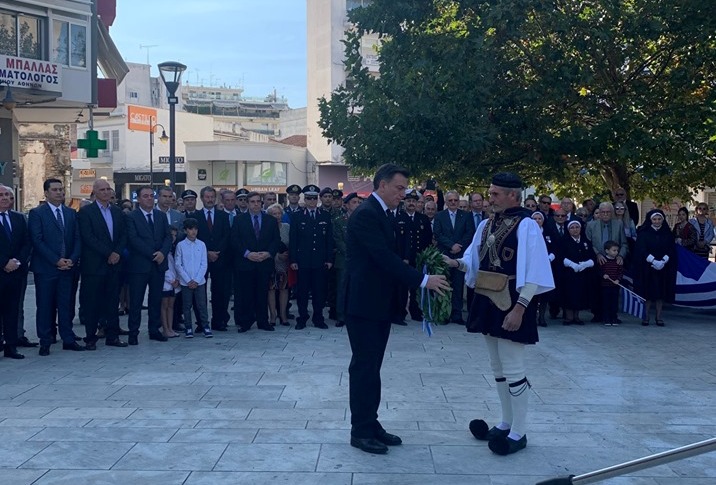 Μήνυμα Θάνου Μωραΐτη για την επέτειο της 28ης Οκτωβρίου