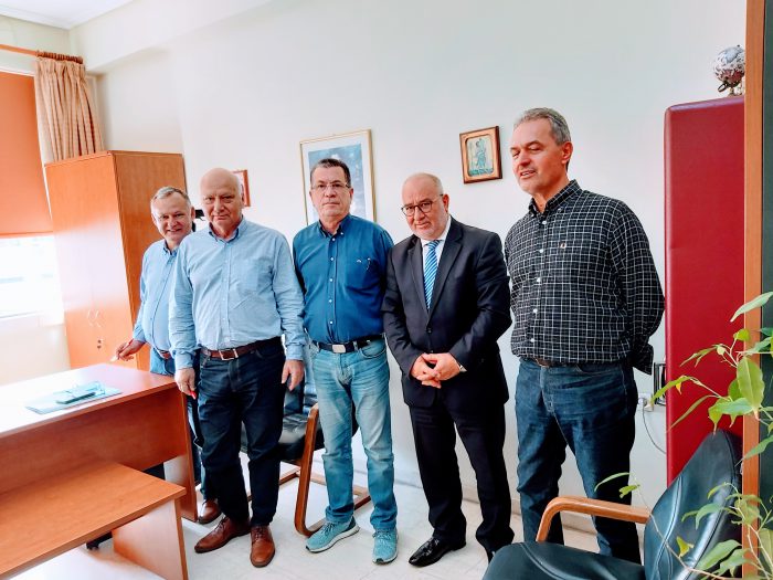 Συναντήσεις εργασίας του Π. Σακελλαρόπουλου στην Αιτωλοκαρνανία
