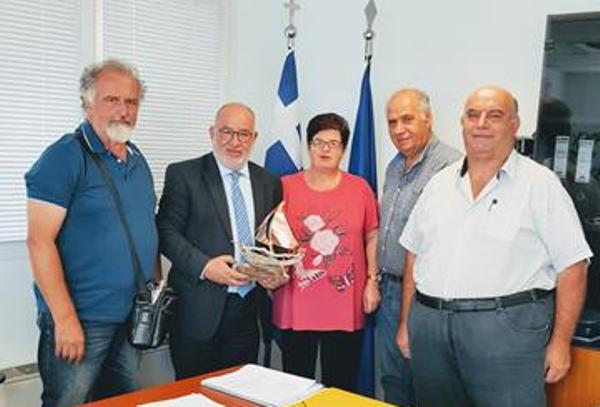 Συνάντηση αντιπροσωπείας του ΘΠΚΠ «Μέριμνα» με τον Αντιπεριφερειάρχη Παναγιώτη Σακελλαρόπουλο