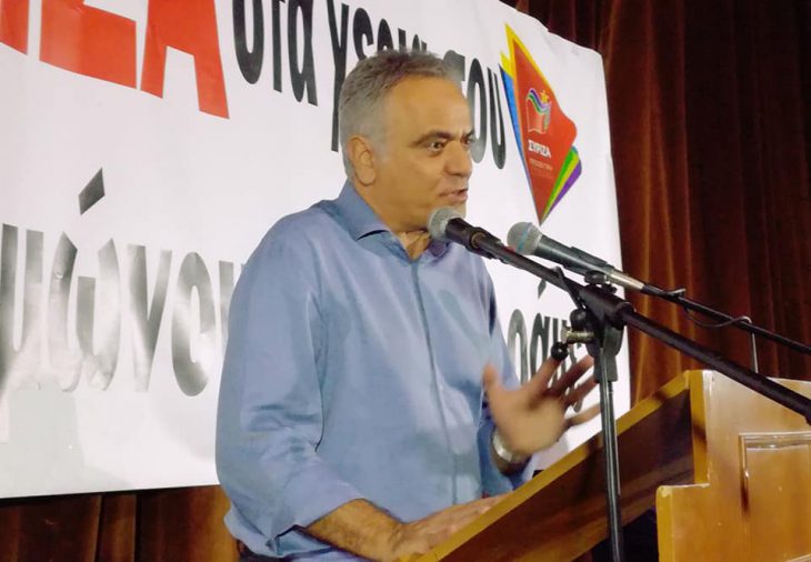 Σκουρλέτης: Επιδιώκουμε ένα κόμμα που θα είναι η ελπίδα απέναντι στην αντικοινωνική και φιλελεύθερη κυβέρνηση της ΝΔ