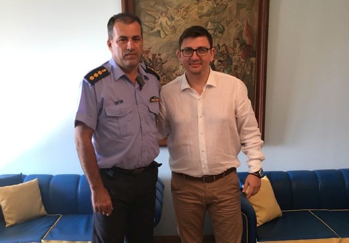 Συνάντηση του Δημάρχου Ξηρομέρου με τον Διοικητή Πυροσβεστικού Σώματος Αιτ/νίας