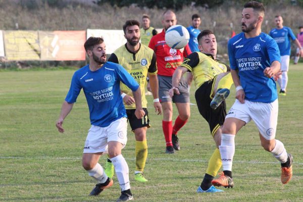 Σούπερ Νέος Αμφίλοχος, 0-1 τον Πυραμίς Σαρδηνίων
