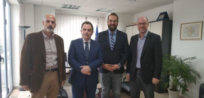 Συνάντηση Ν. Φαρμάκη με τον Υφυπουργό Ψηφιακής Διακυβέρνησης, Γ. Γεωργαντά