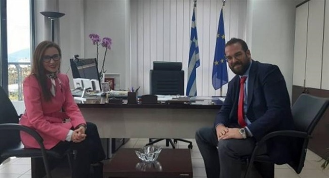 Η πρέσβης της Βοσνίας στον Περιφερειάρχη