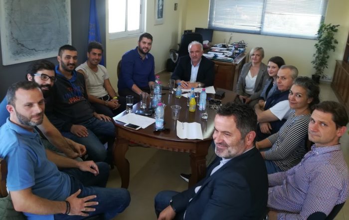 Συνάντηση του Δημάρχου Κώστα Λύρου με τους Κτηνιάτρους του Δήμου