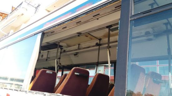 Μεσολόγγι: Επίθεση με πέτρα σε αστικό λεωφορείο που εκτελούσε δρομολόγιο