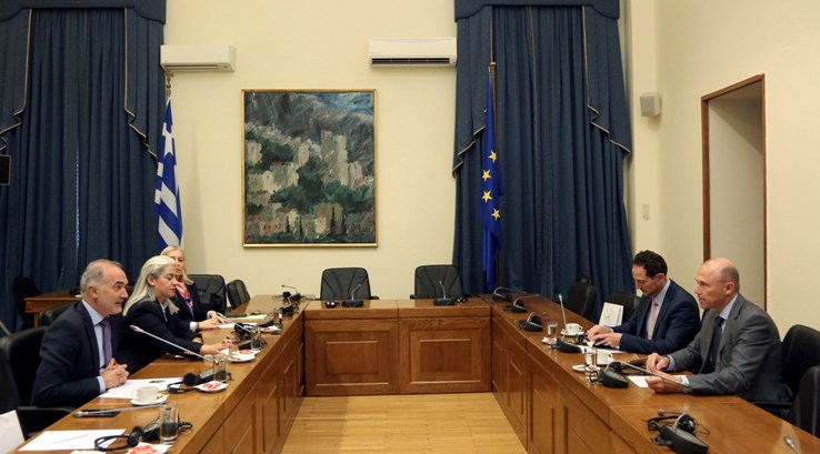 Συνάντηση με τον Πρέσβη της Τσεχίας ο Μάριος Σαλμάς